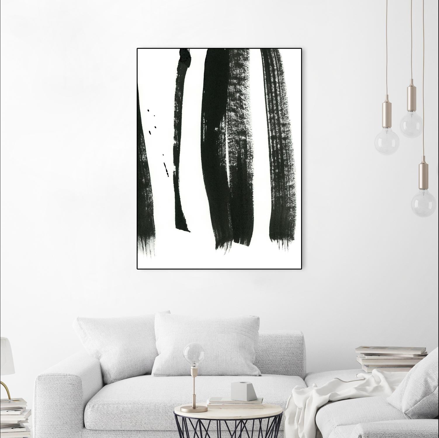 Black on White 3 by Iris Lehnhardt on GIANT ART - multicolor abstracts; contemporary