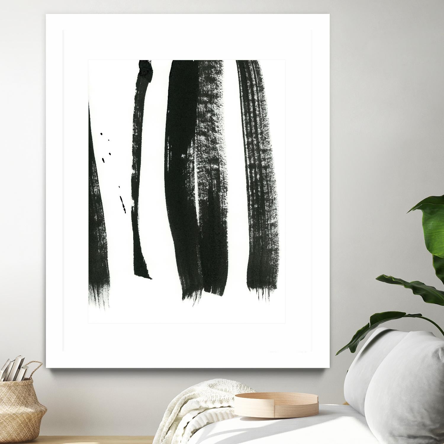 Black on White 3 by Iris Lehnhardt on GIANT ART - multicolor abstracts; contemporary