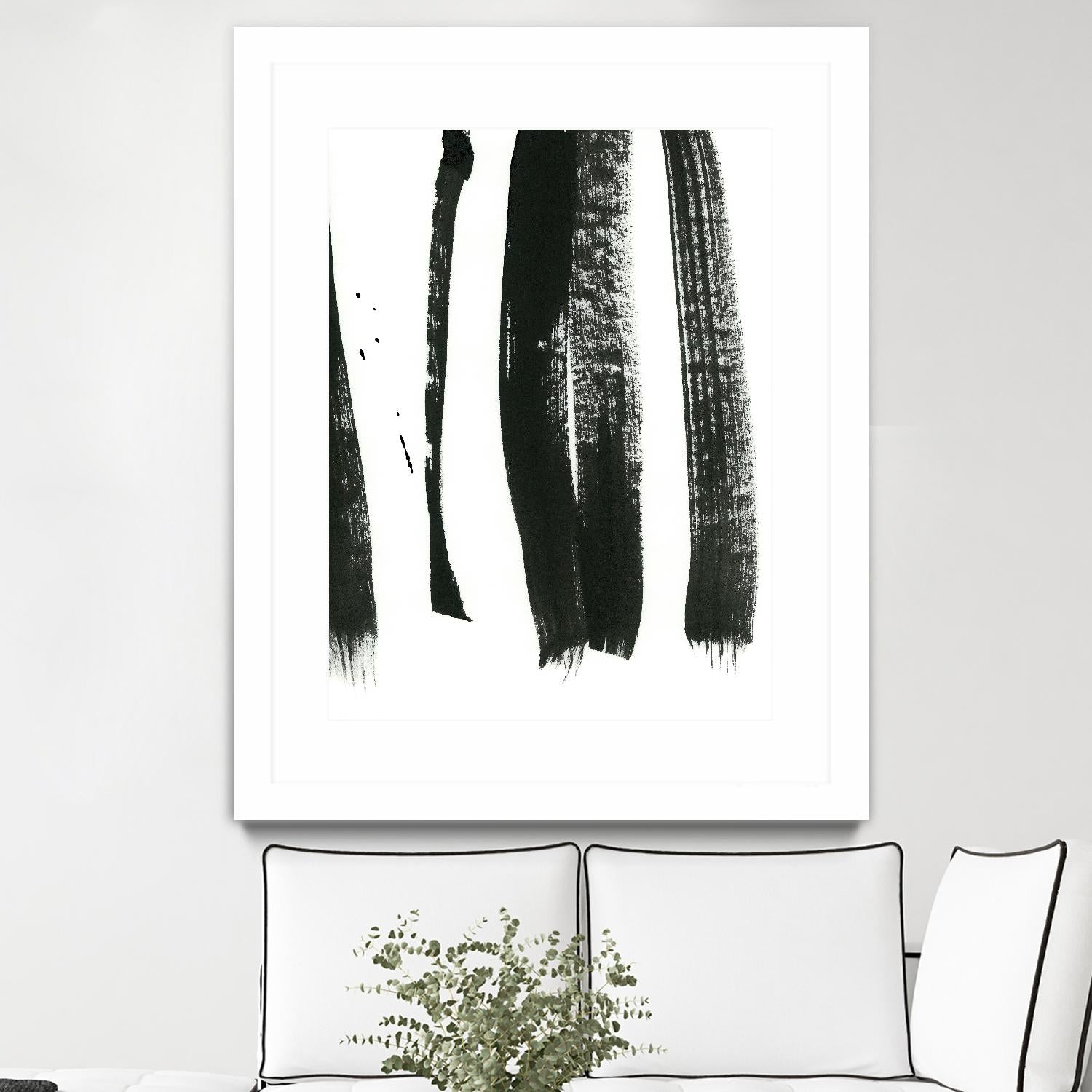 Black on White 3 by Iris Lehnhardt on GIANT ART - multicolor abstracts; contemporary