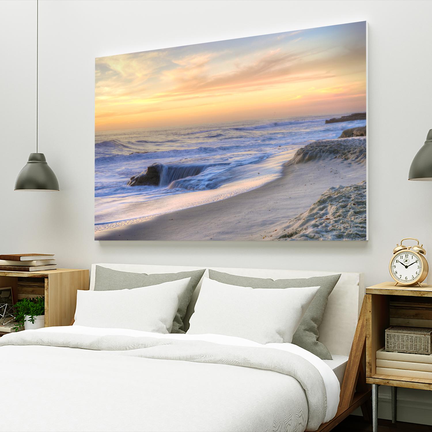 La Jolla Sunset by Dean Mayo on GIANT ART - multicolor photography; landscapes; coastal