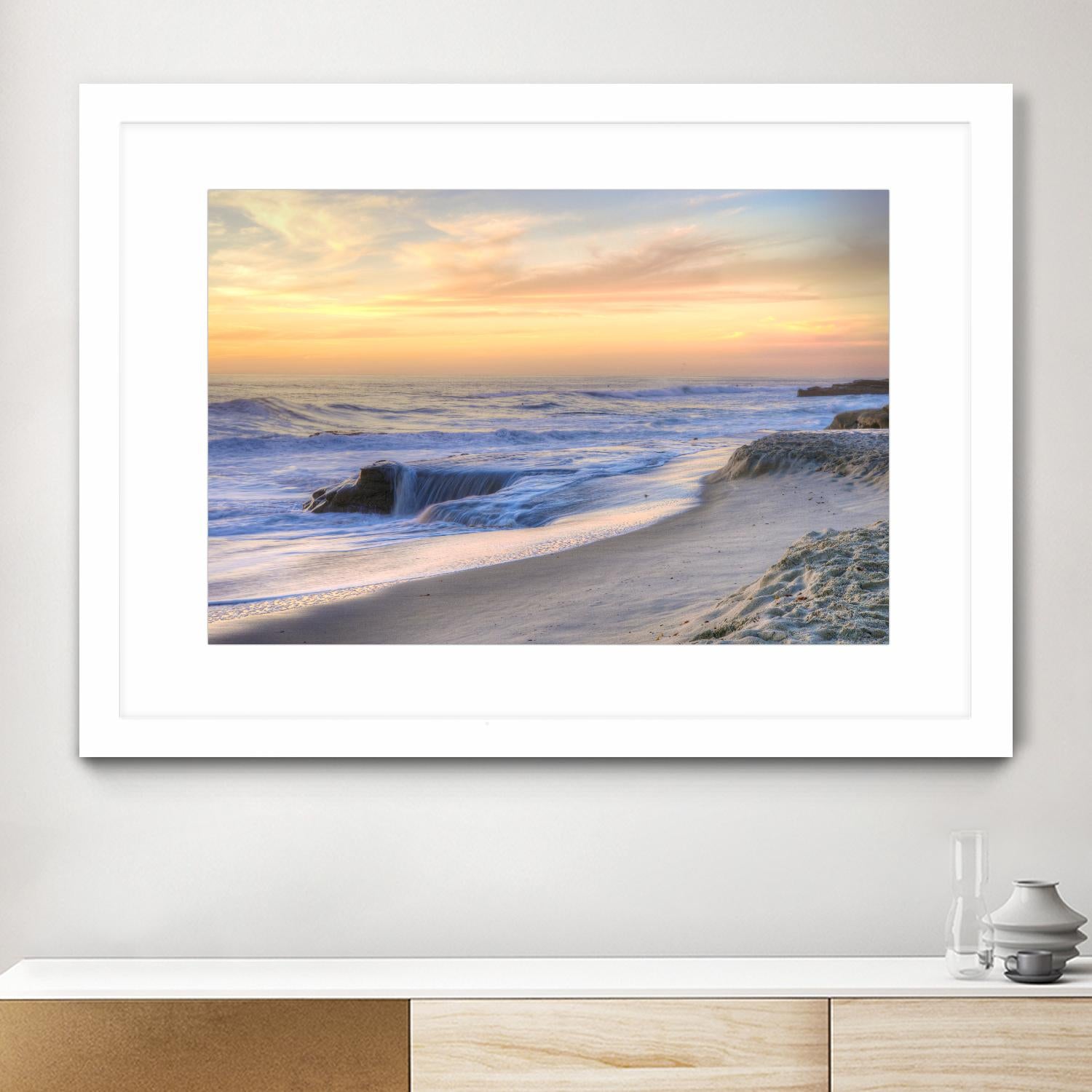 La Jolla Sunset by Dean Mayo on GIANT ART - multicolor photography; landscapes; coastal
