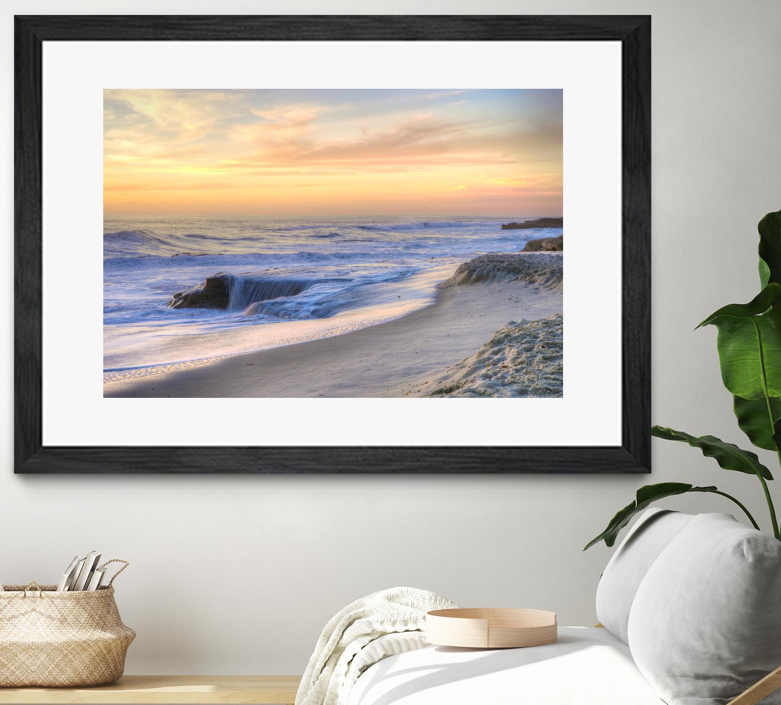 La Jolla Sunset by Dean Mayo on GIANT ART - multicolor photography; landscapes; coastal