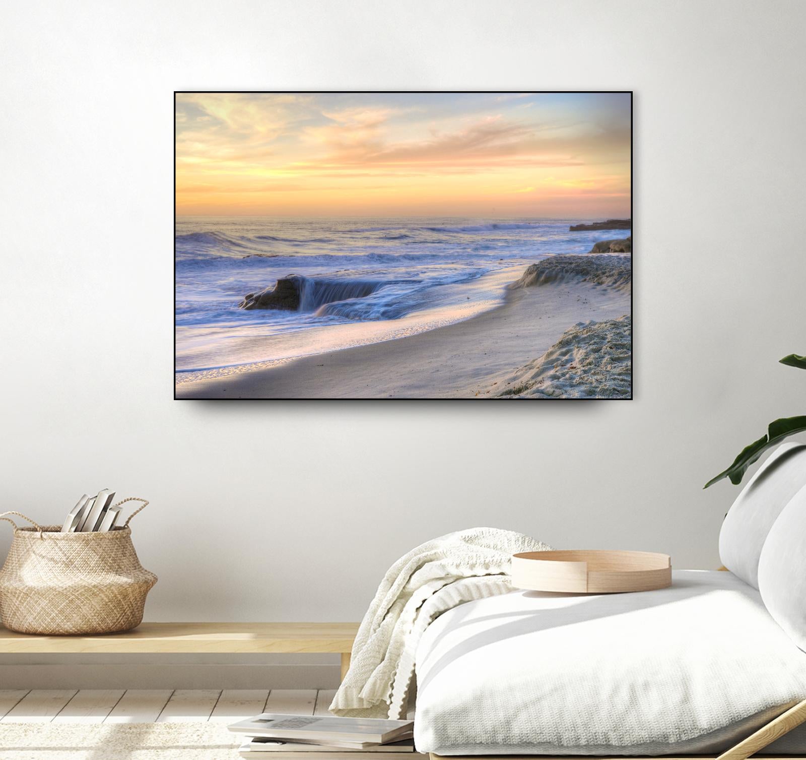 La Jolla Sunset by Dean Mayo on GIANT ART - multicolor photography; landscapes; coastal