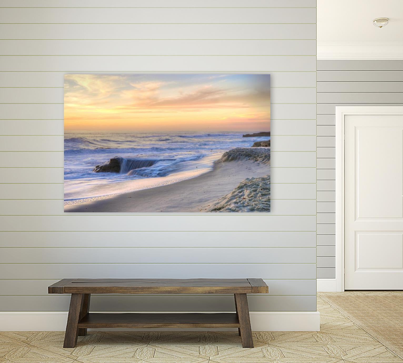 La Jolla Sunset by Dean Mayo on GIANT ART - multicolor photography; landscapes; coastal