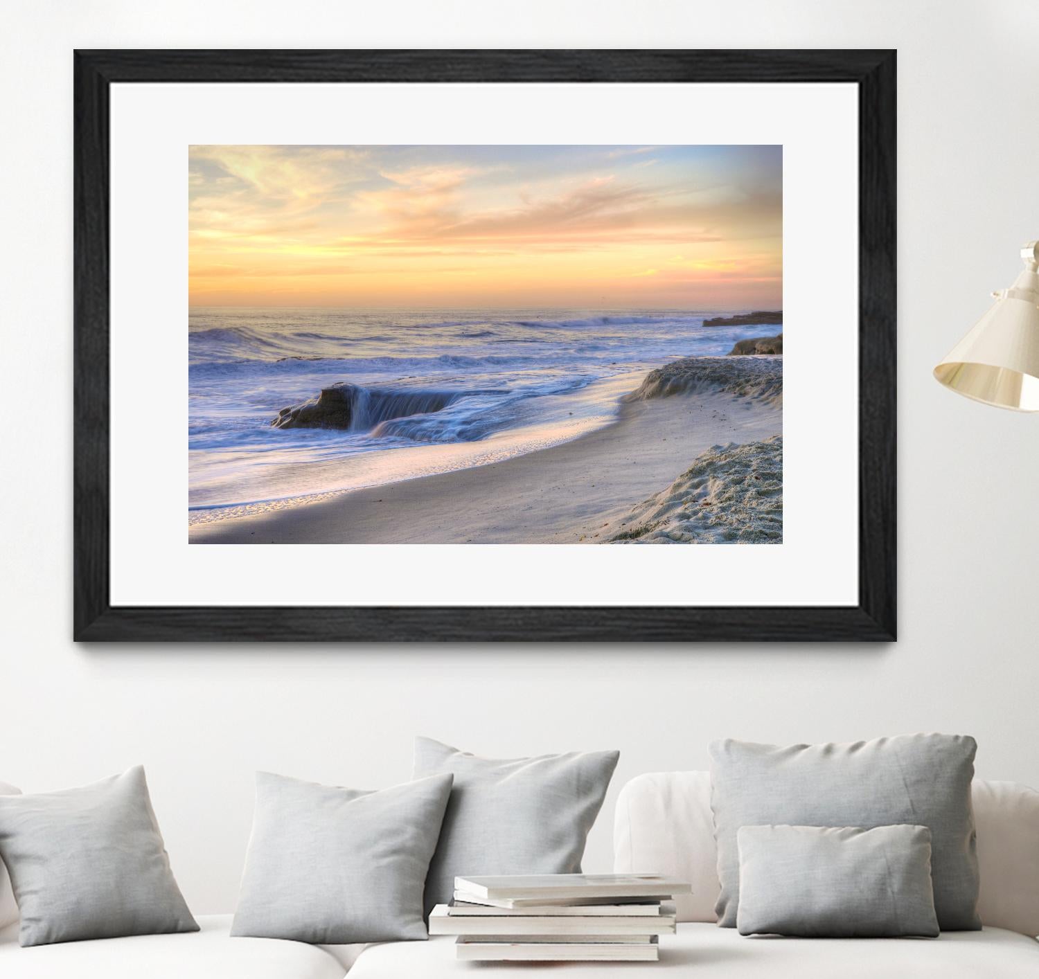 La Jolla Sunset by Dean Mayo on GIANT ART - multicolor photography; landscapes; coastal