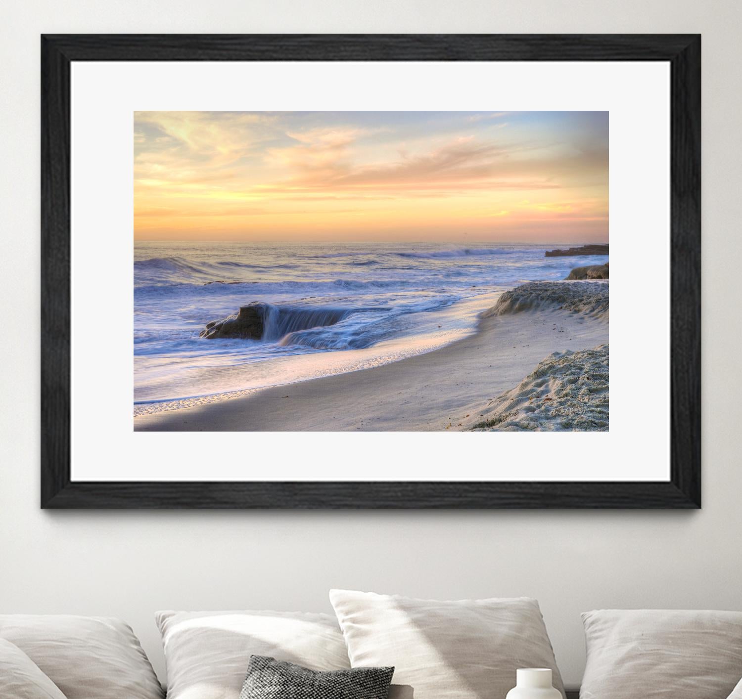La Jolla Sunset by Dean Mayo on GIANT ART - multicolor photography; landscapes; coastal