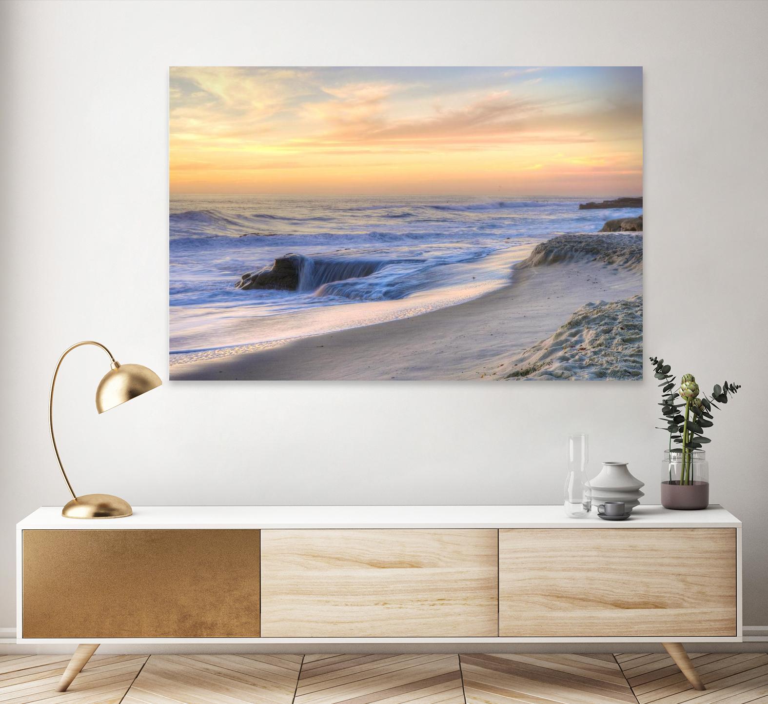 La Jolla Sunset by Dean Mayo on GIANT ART - multicolor photography; landscapes; coastal