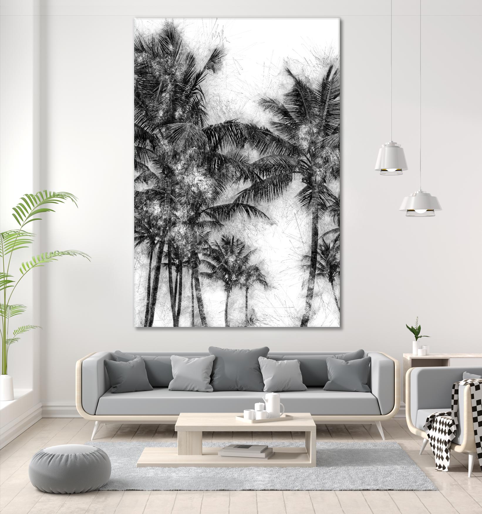 Dorado Palms 1 by Golie Miamee on GIANT ART - multicolor photography; landscapes
