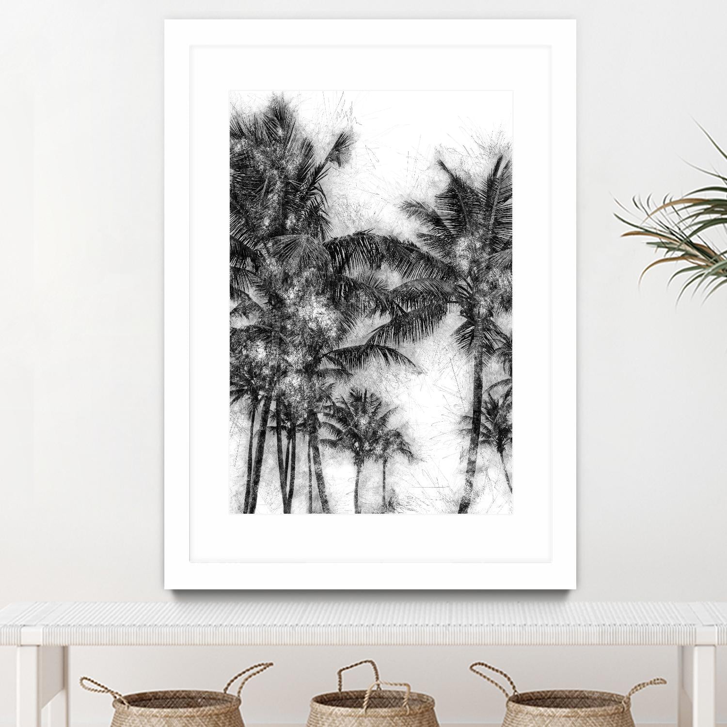 Dorado Palms 1 by Golie Miamee on GIANT ART - multicolor photography; landscapes