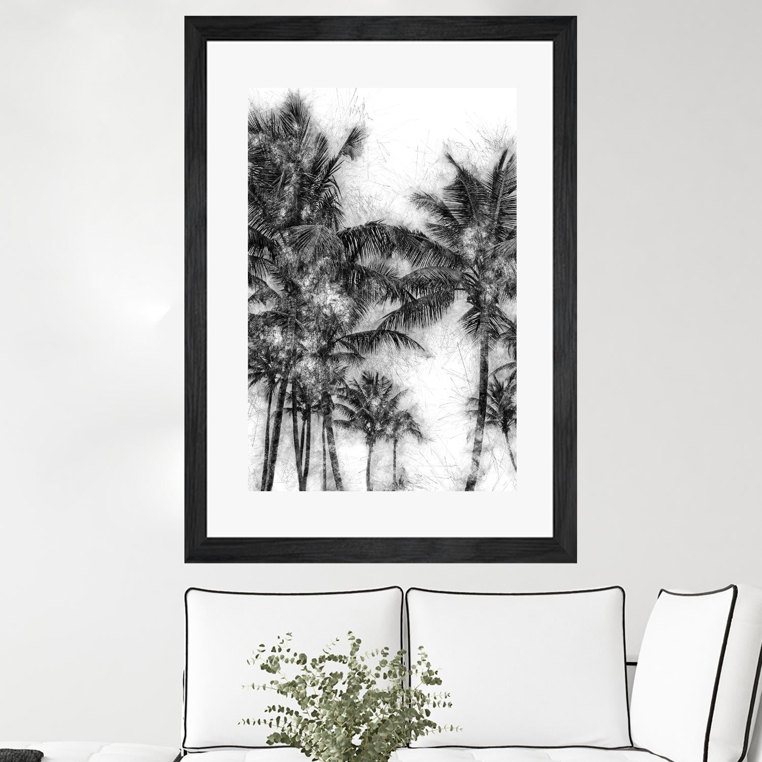 Dorado Palms 1 by Golie Miamee on GIANT ART - multicolor photography; landscapes