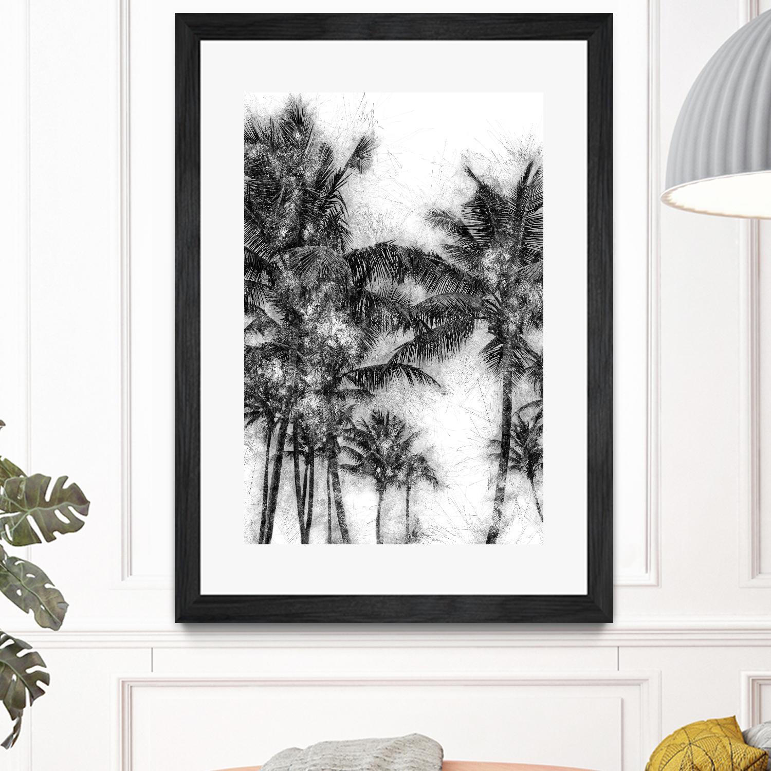 Dorado Palms 1 by Golie Miamee on GIANT ART - multicolor photography; landscapes