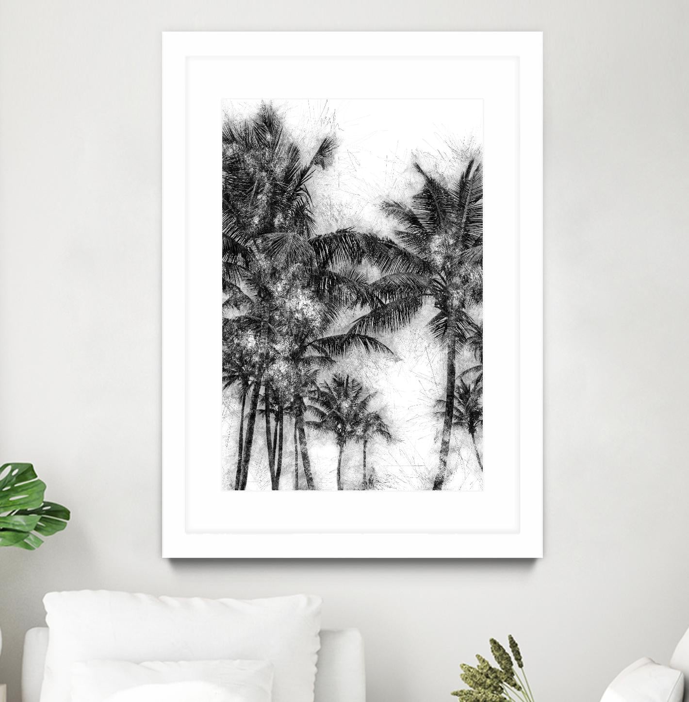 Dorado Palms 1 by Golie Miamee on GIANT ART - multicolor photography; landscapes