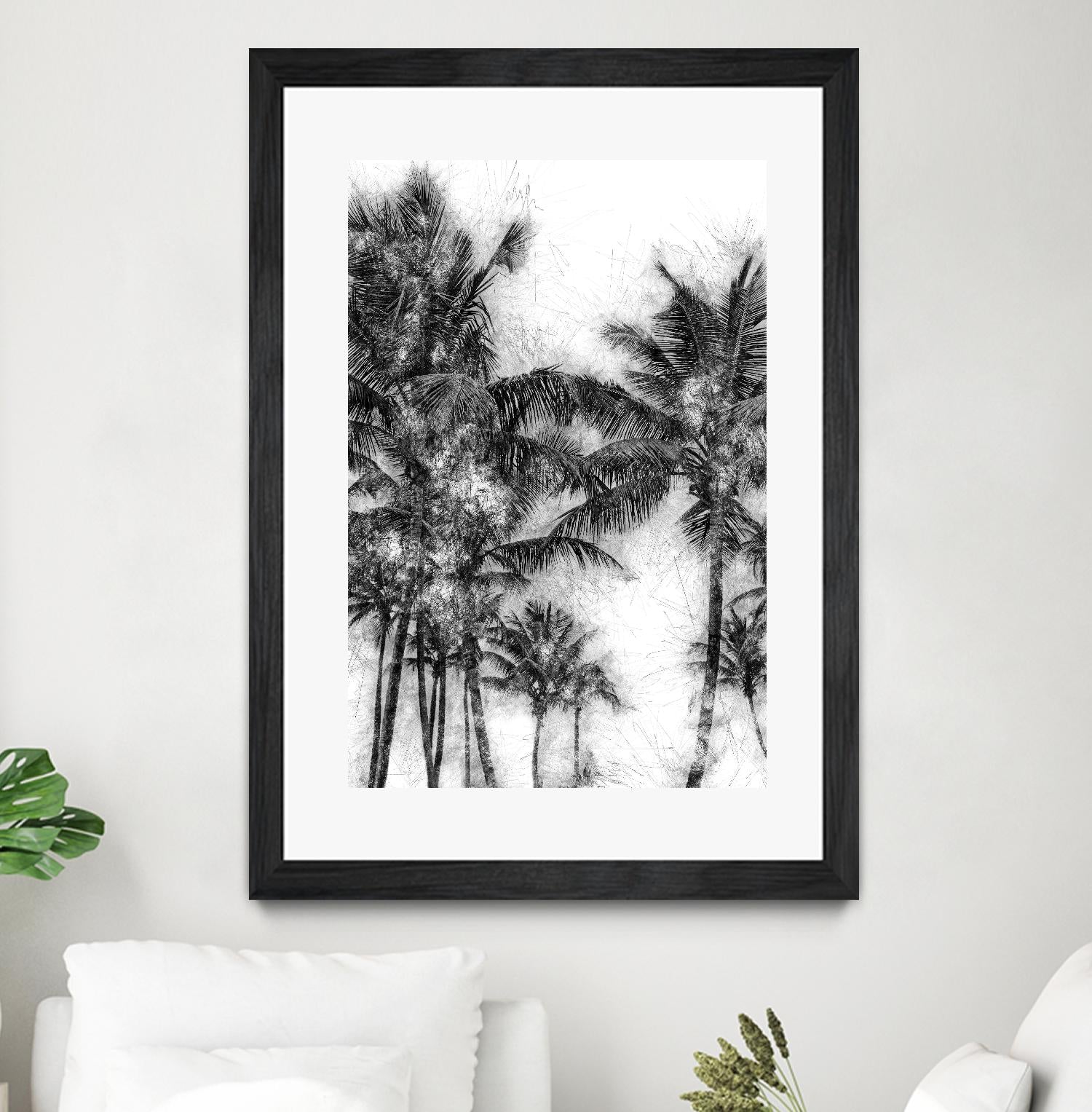 Dorado Palms 1 by Golie Miamee on GIANT ART - multicolor photography; landscapes