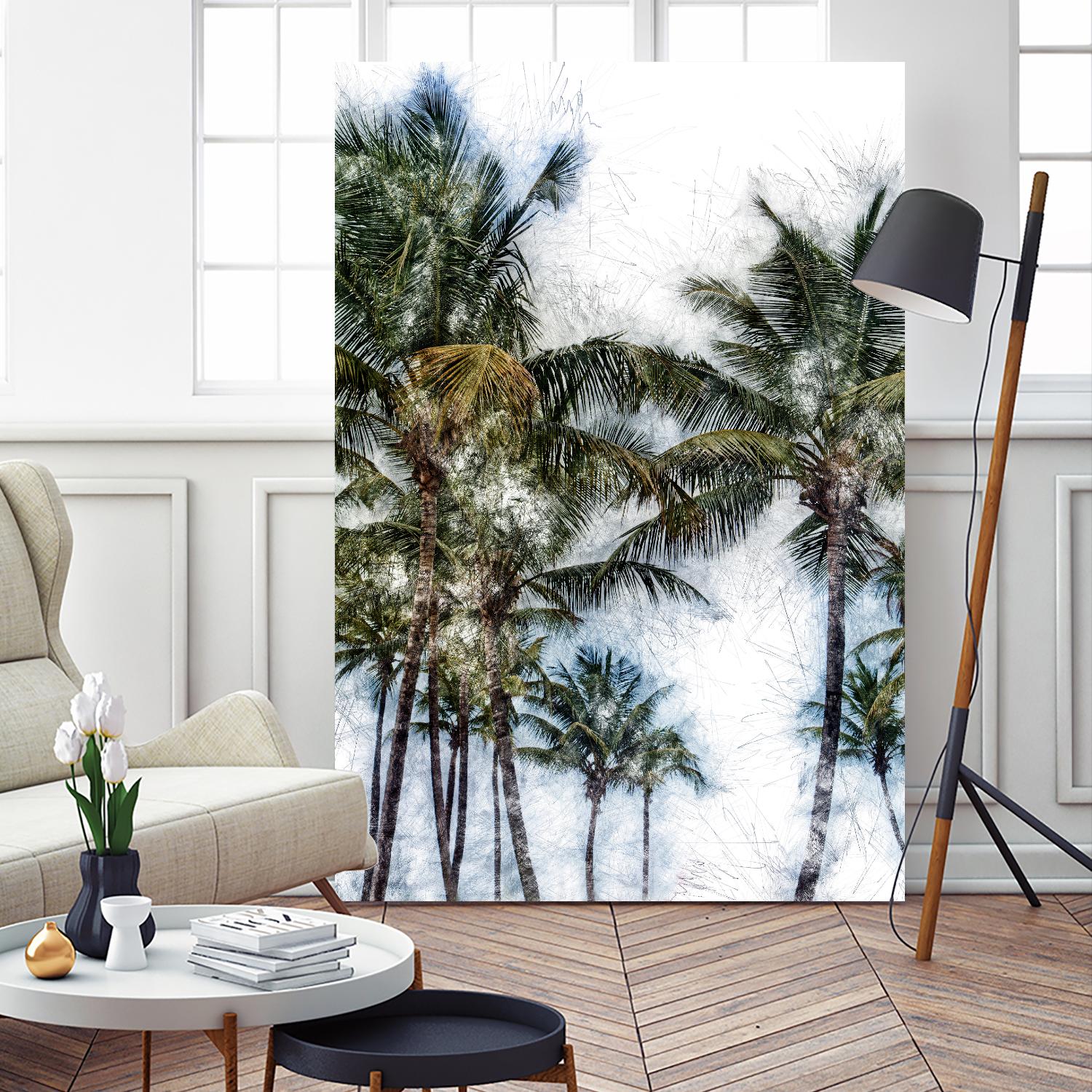 Dorado Palms 2 by Golie Miamee on GIANT ART - multicolor photography; landscapes