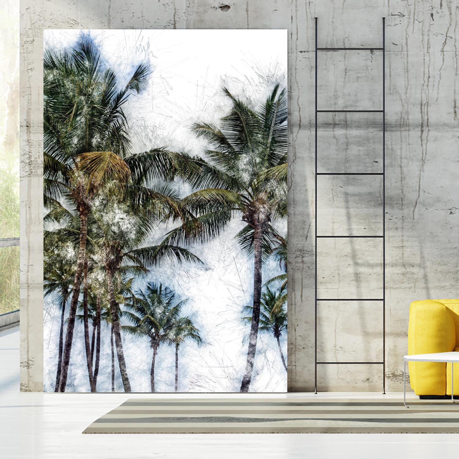 Dorado Palms 2 by Golie Miamee on GIANT ART - multicolor photography; landscapes