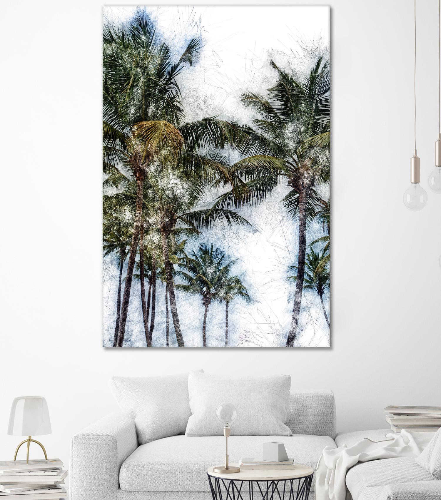 Dorado Palms 2 by Golie Miamee on GIANT ART - multicolor photography; landscapes