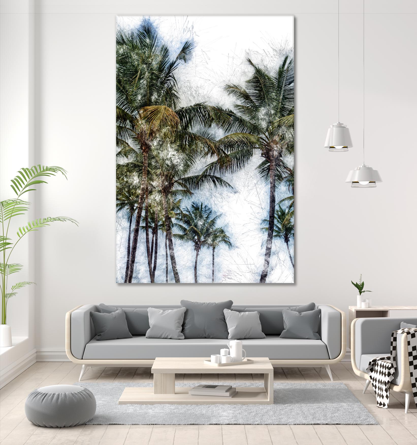 Dorado Palms 2 by Golie Miamee on GIANT ART - multicolor photography; landscapes