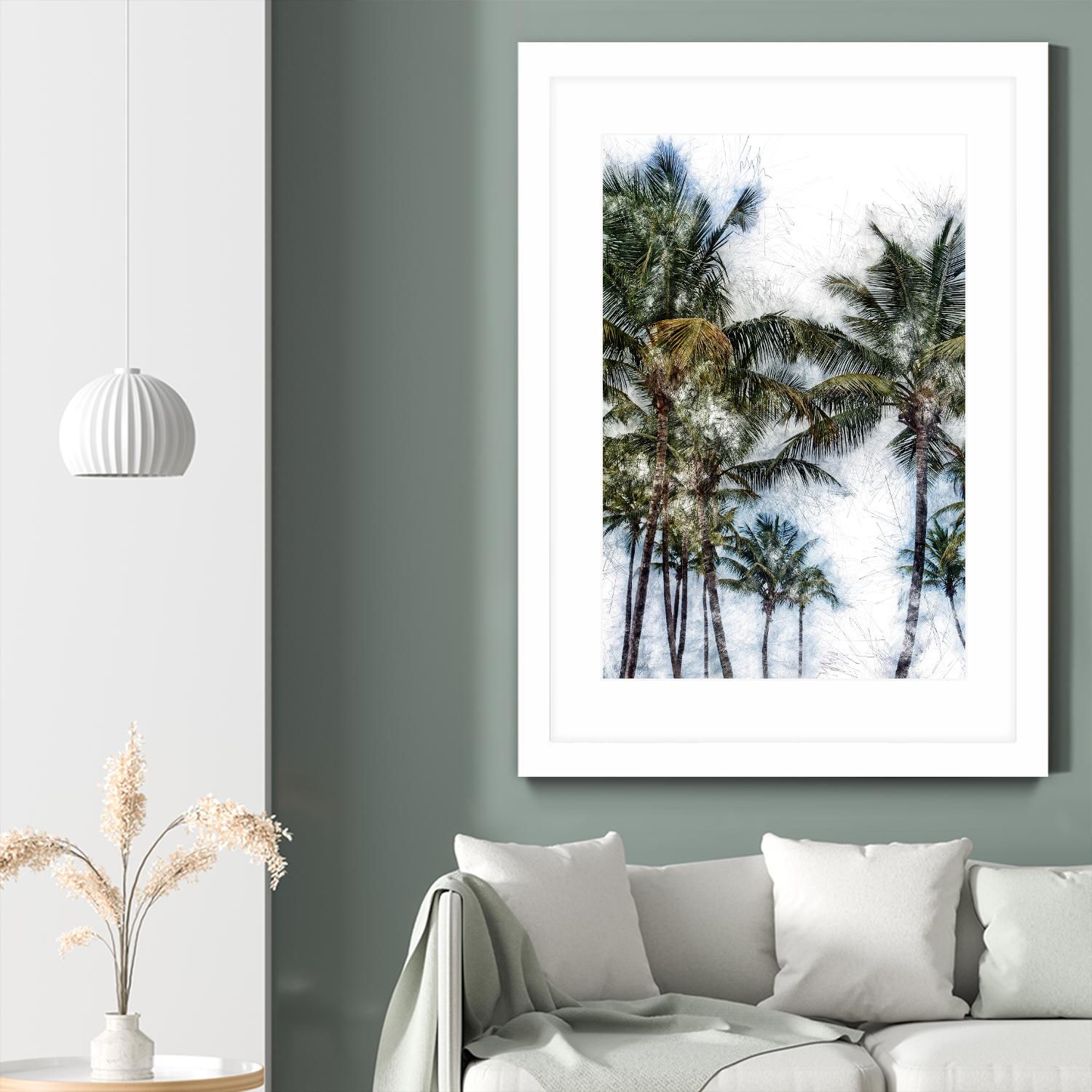 Dorado Palms 2 by Golie Miamee on GIANT ART - multicolor photography; landscapes