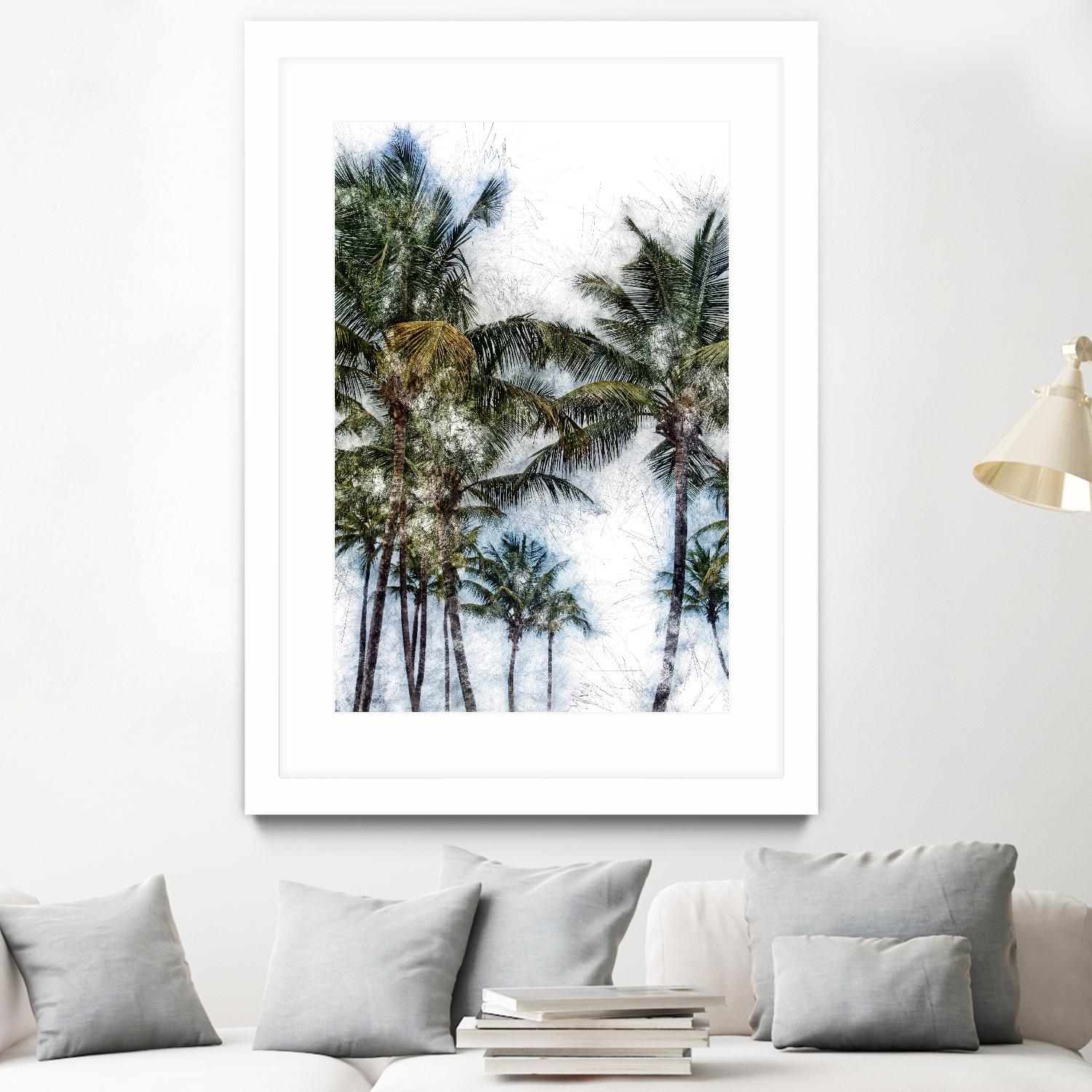 Dorado Palms 2 by Golie Miamee on GIANT ART - multicolor photography; landscapes
