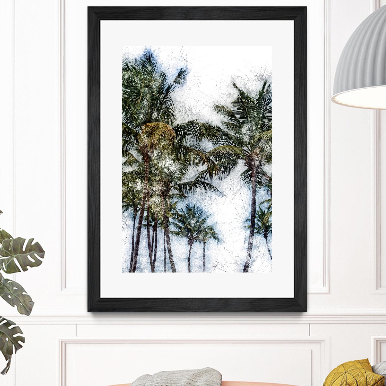 Dorado Palms 2 by Golie Miamee on GIANT ART - multicolor photography; landscapes