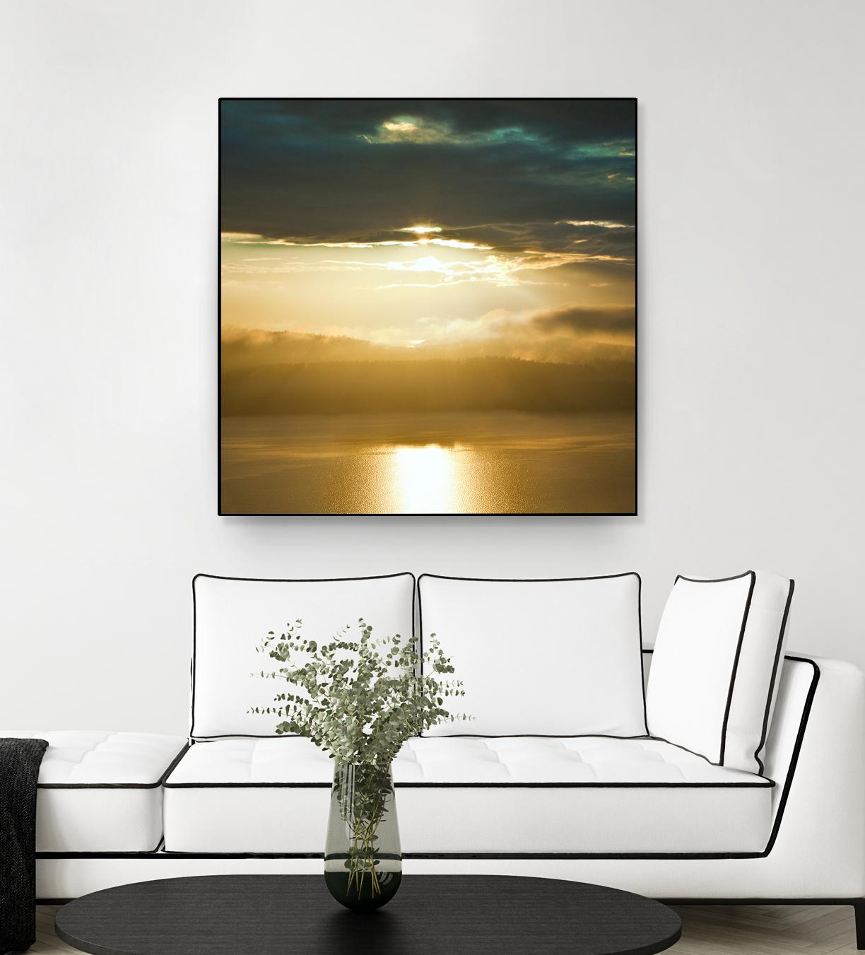 Orcas Sunset 1 by Golie Miamee on GIANT ART - multicolor photography; landscapes; coastal