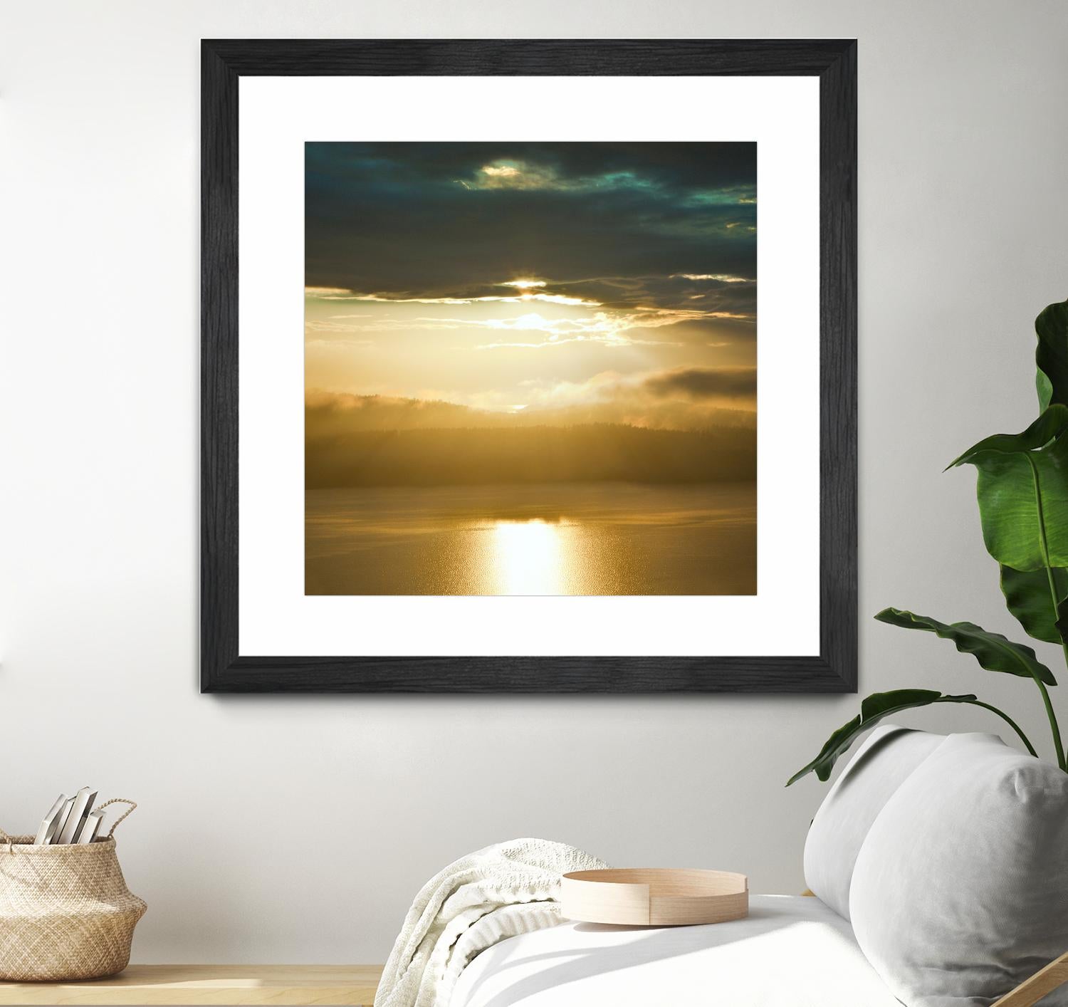 Orcas Sunset 1 by Golie Miamee on GIANT ART - multicolor photography; landscapes; coastal