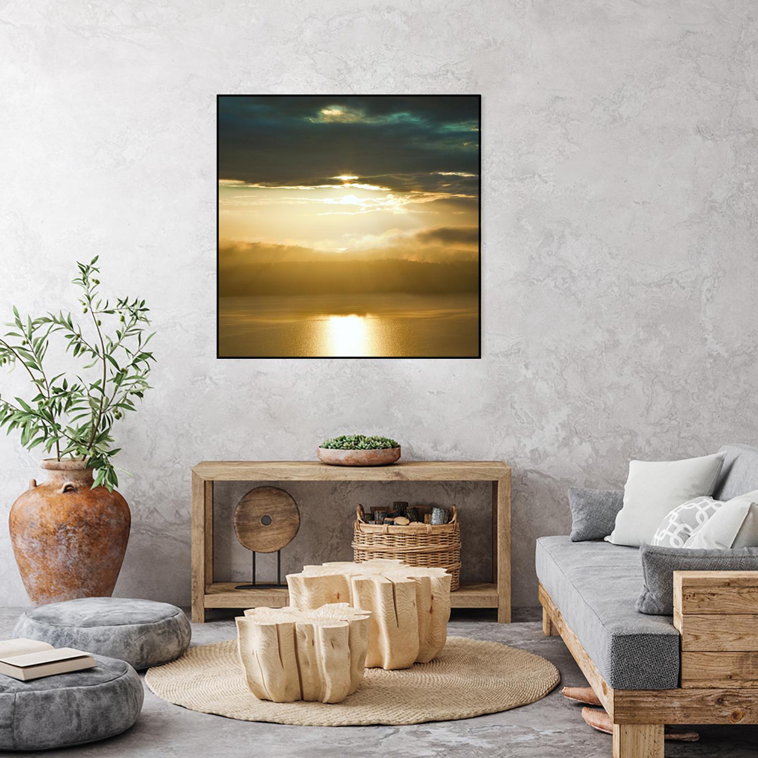 Orcas Sunset 1 by Golie Miamee on GIANT ART - multicolor photography; landscapes; coastal