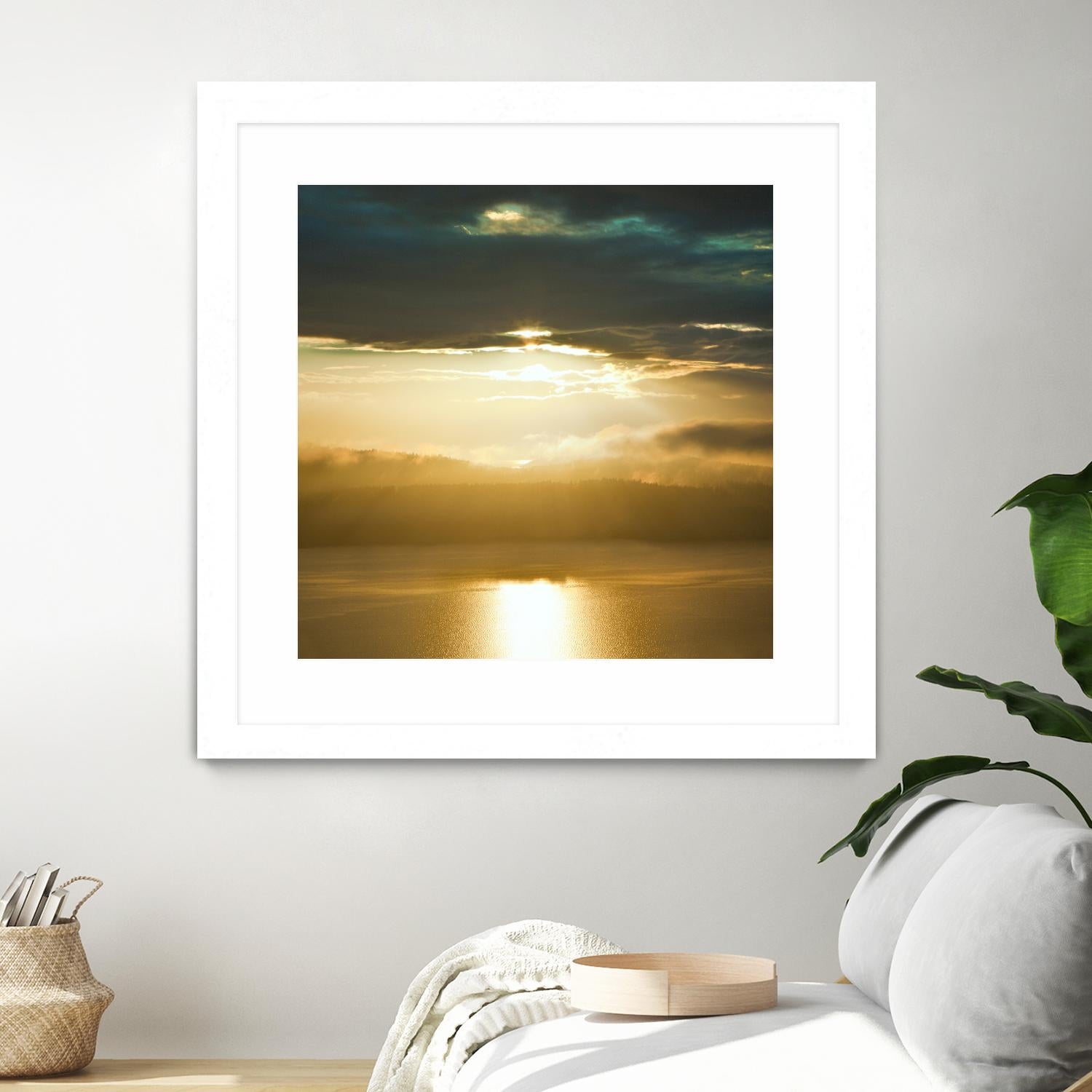 Orcas Sunset 1 by Golie Miamee on GIANT ART - multicolor photography; landscapes; coastal