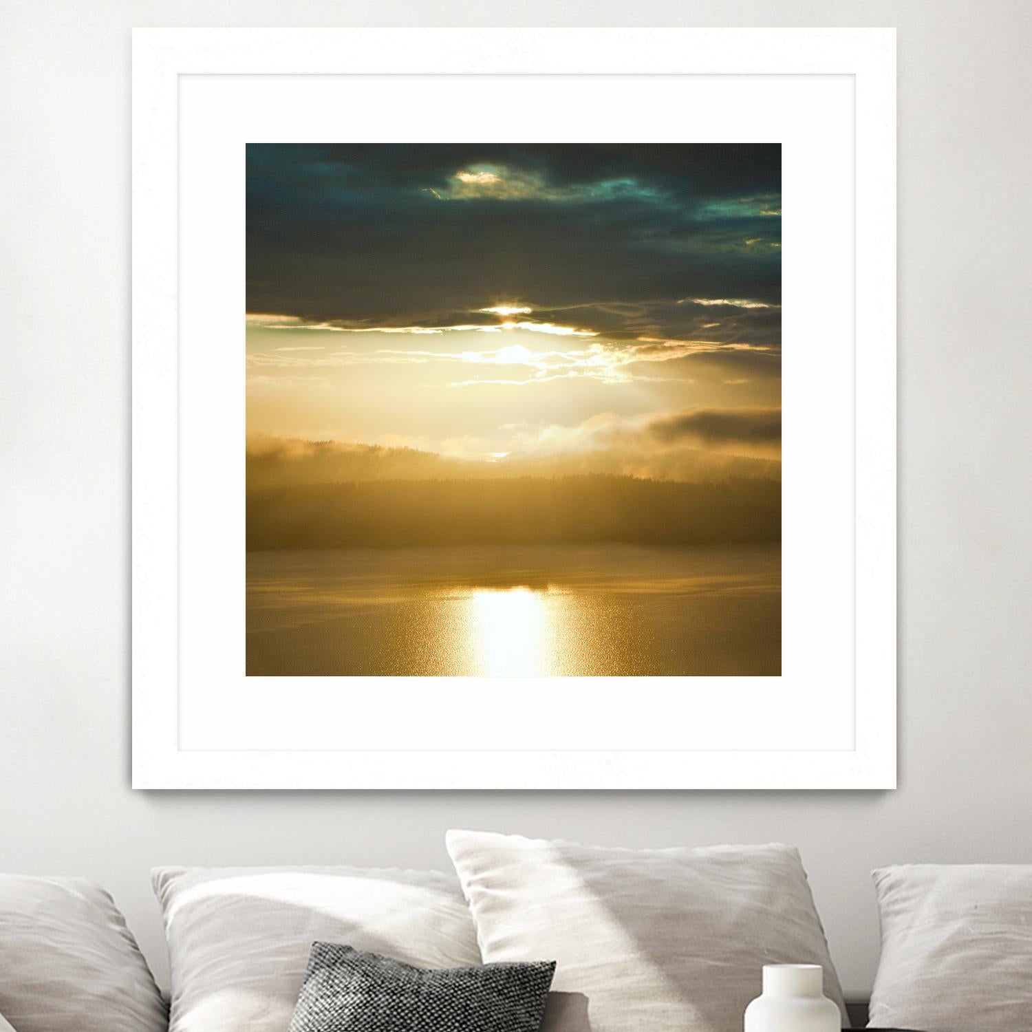 Orcas Sunset 1 by Golie Miamee on GIANT ART - multicolor photography; landscapes; coastal