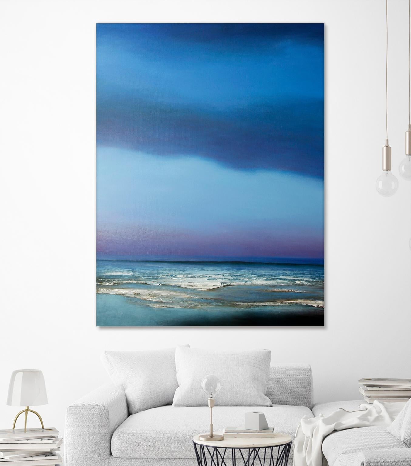 Blue Symphony by Michael Mote on GIANT ART - blue coastal, landscapes, beaches, ocean