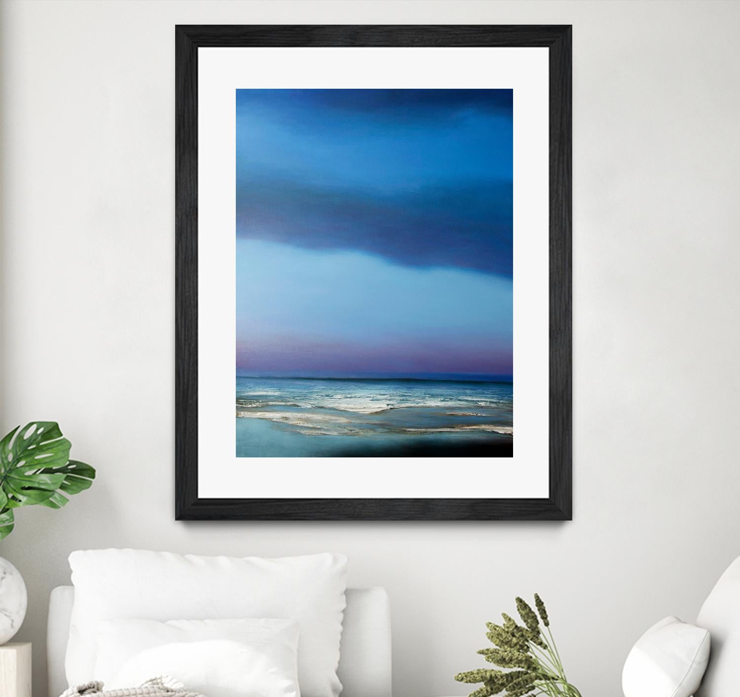 Blue Symphony by Michael Mote on GIANT ART - blue coastal, landscapes, beaches, ocean