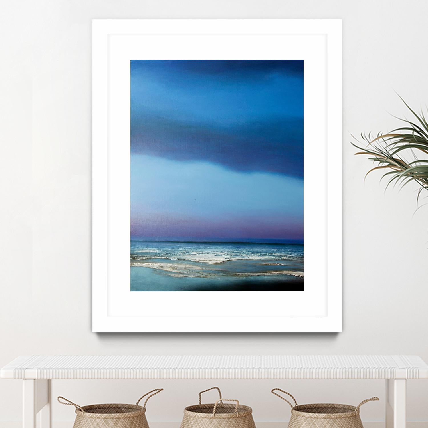 Blue Symphony by Michael Mote on GIANT ART - blue coastal, landscapes, beaches, ocean