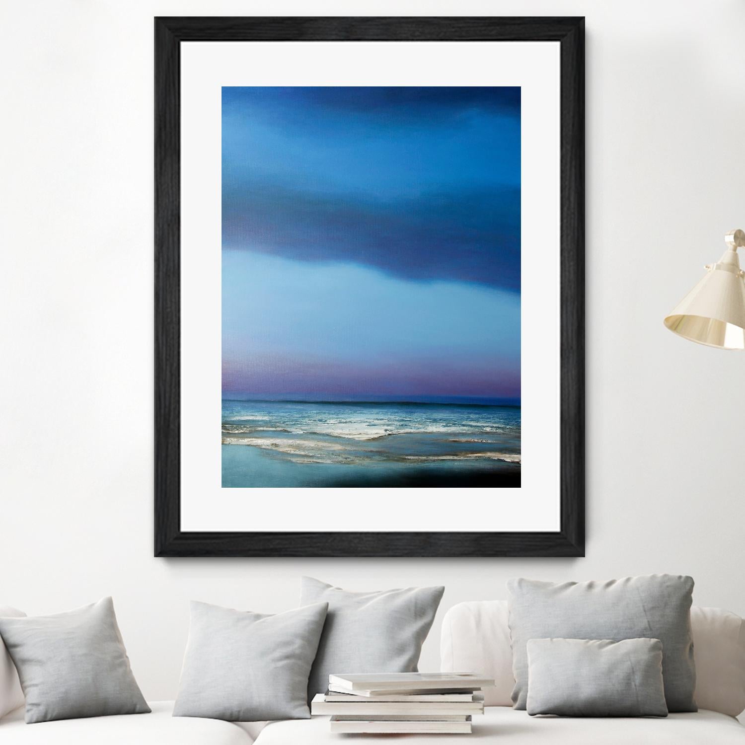 Blue Symphony by Michael Mote on GIANT ART - blue coastal, landscapes, beaches, ocean
