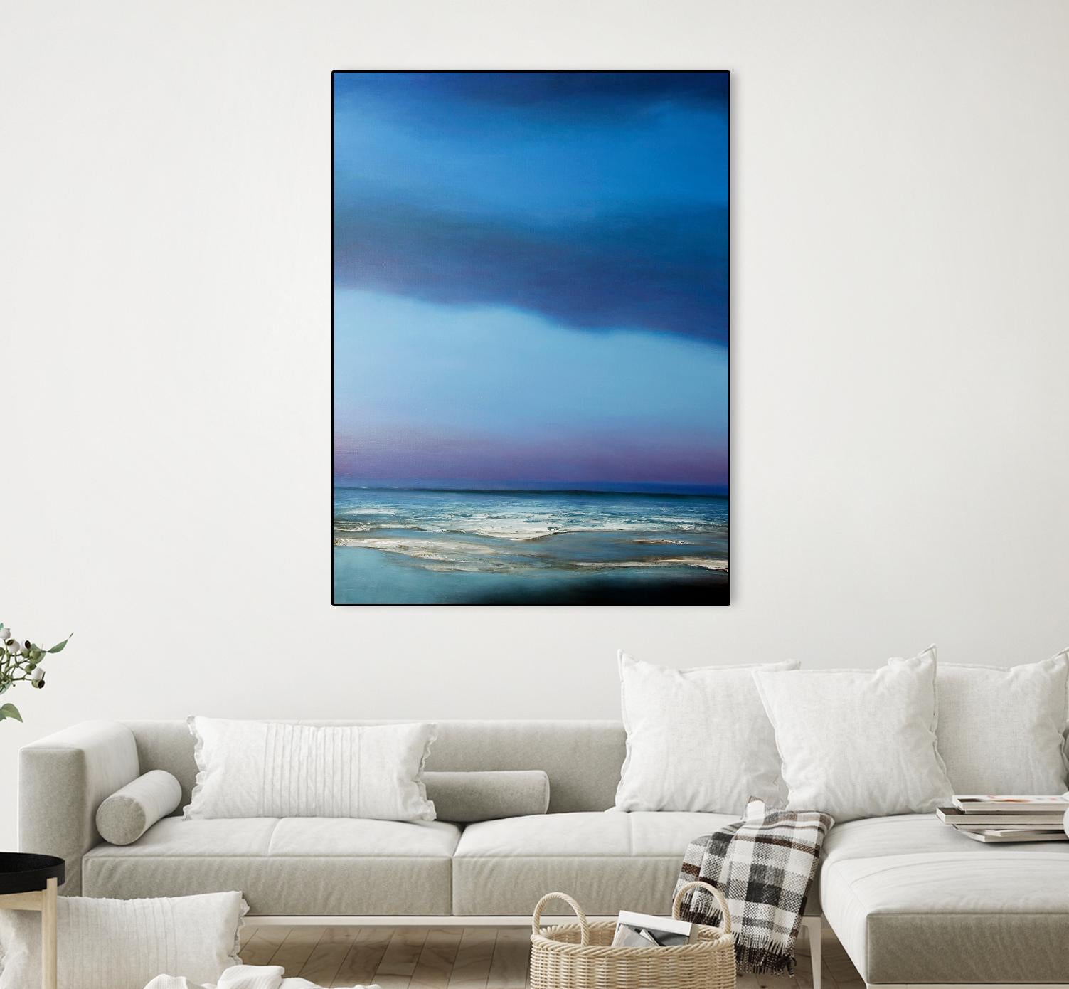 Blue Symphony by Michael Mote on GIANT ART - blue coastal, landscapes, beaches, ocean