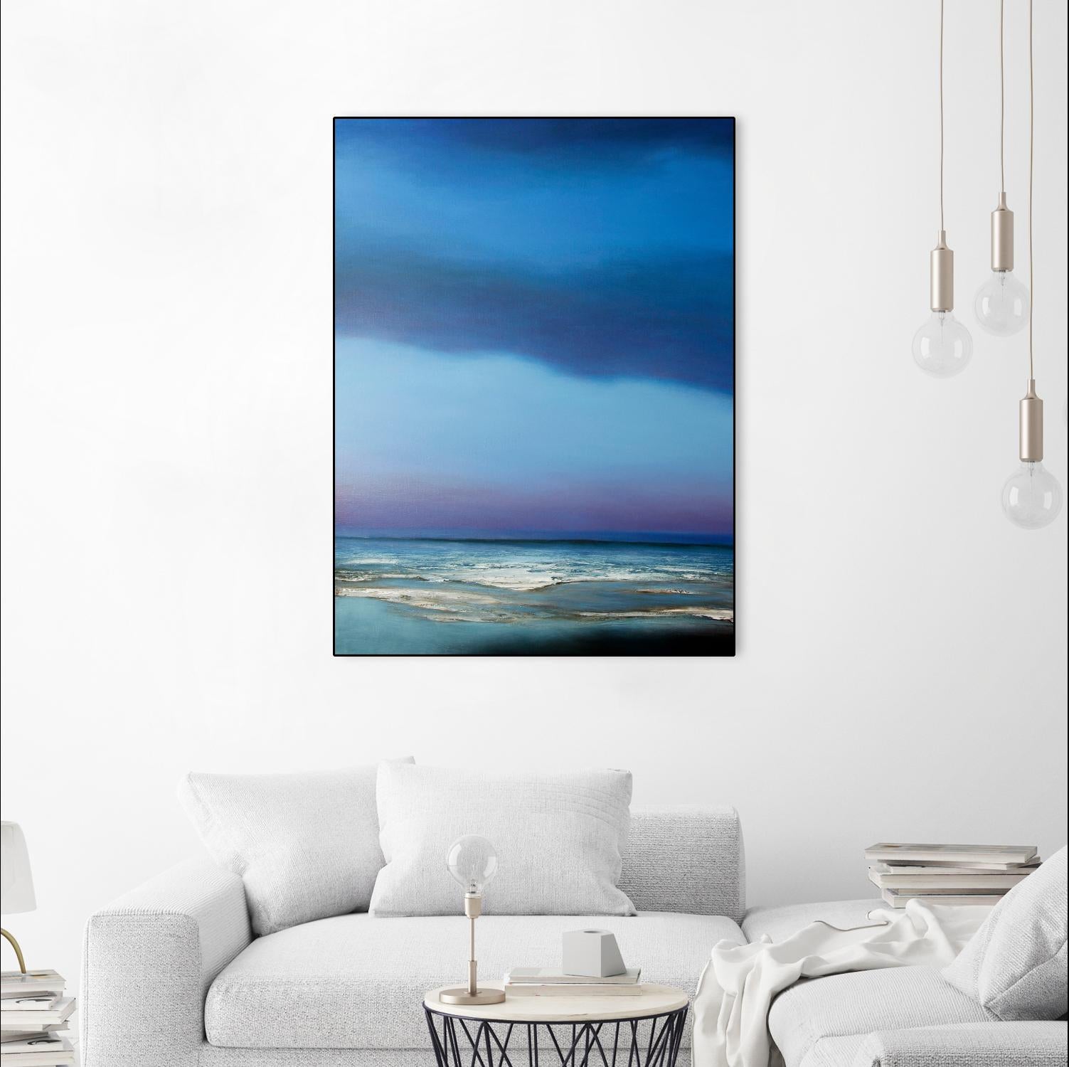 Blue Symphony by Michael Mote on GIANT ART - blue coastal, landscapes, beaches, ocean