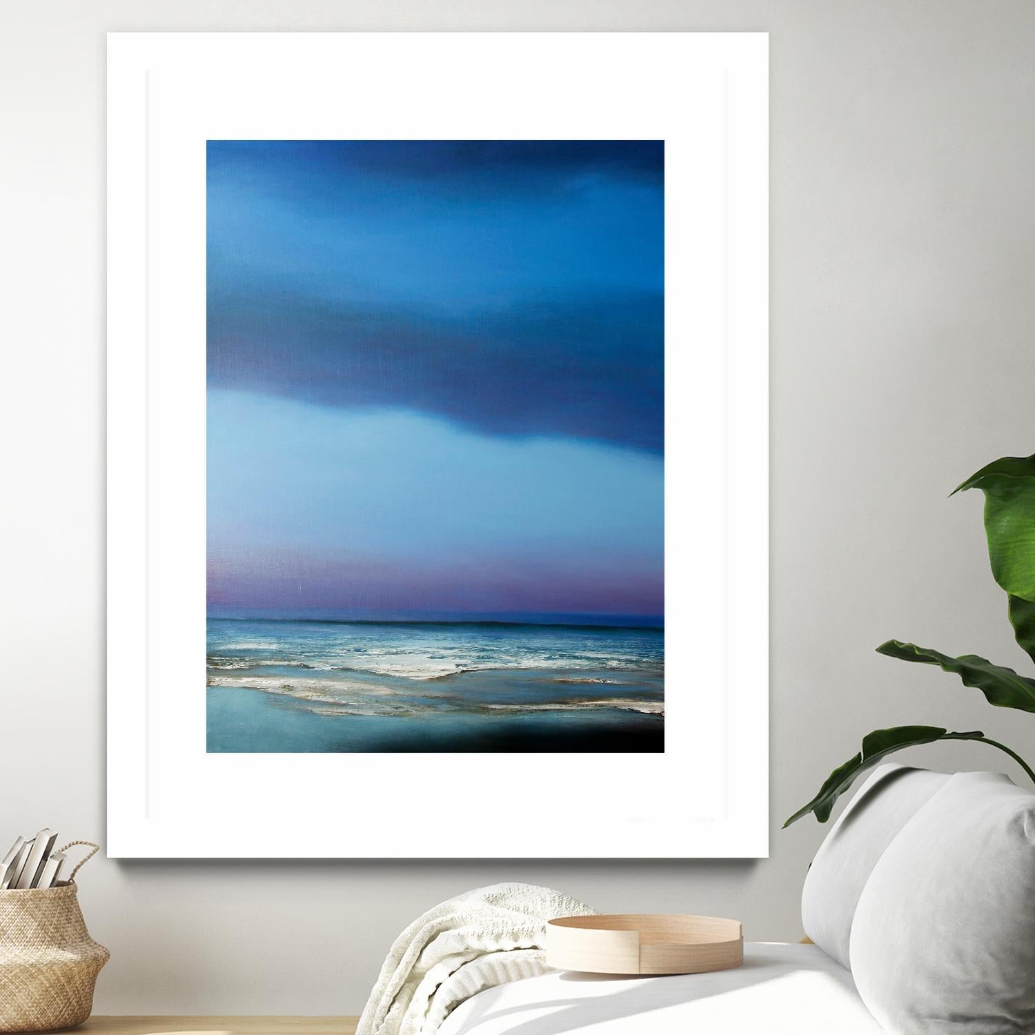 Blue Symphony by Michael Mote on GIANT ART - blue coastal, landscapes, beaches, ocean