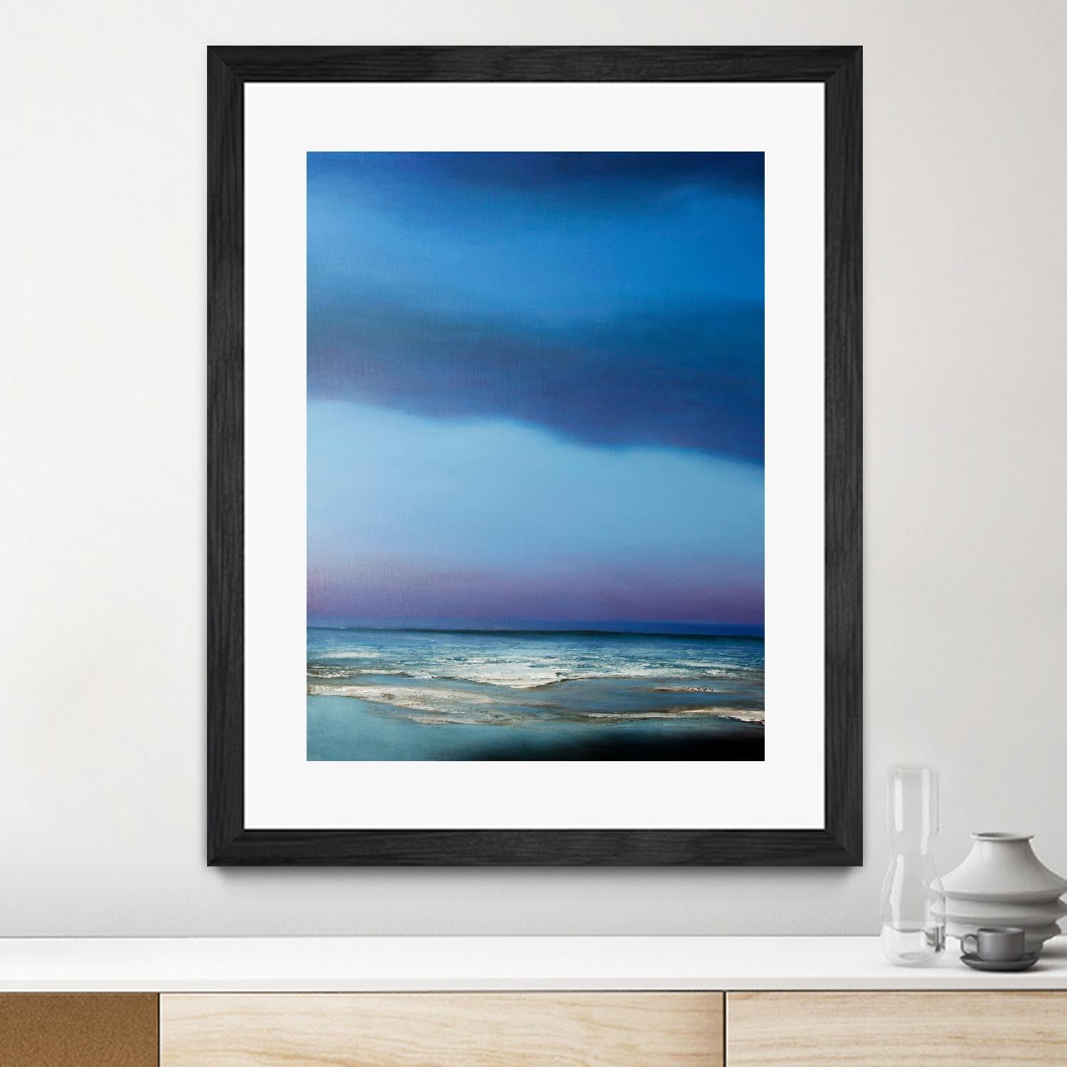 Blue Symphony by Michael Mote on GIANT ART - blue coastal, landscapes, beaches, ocean