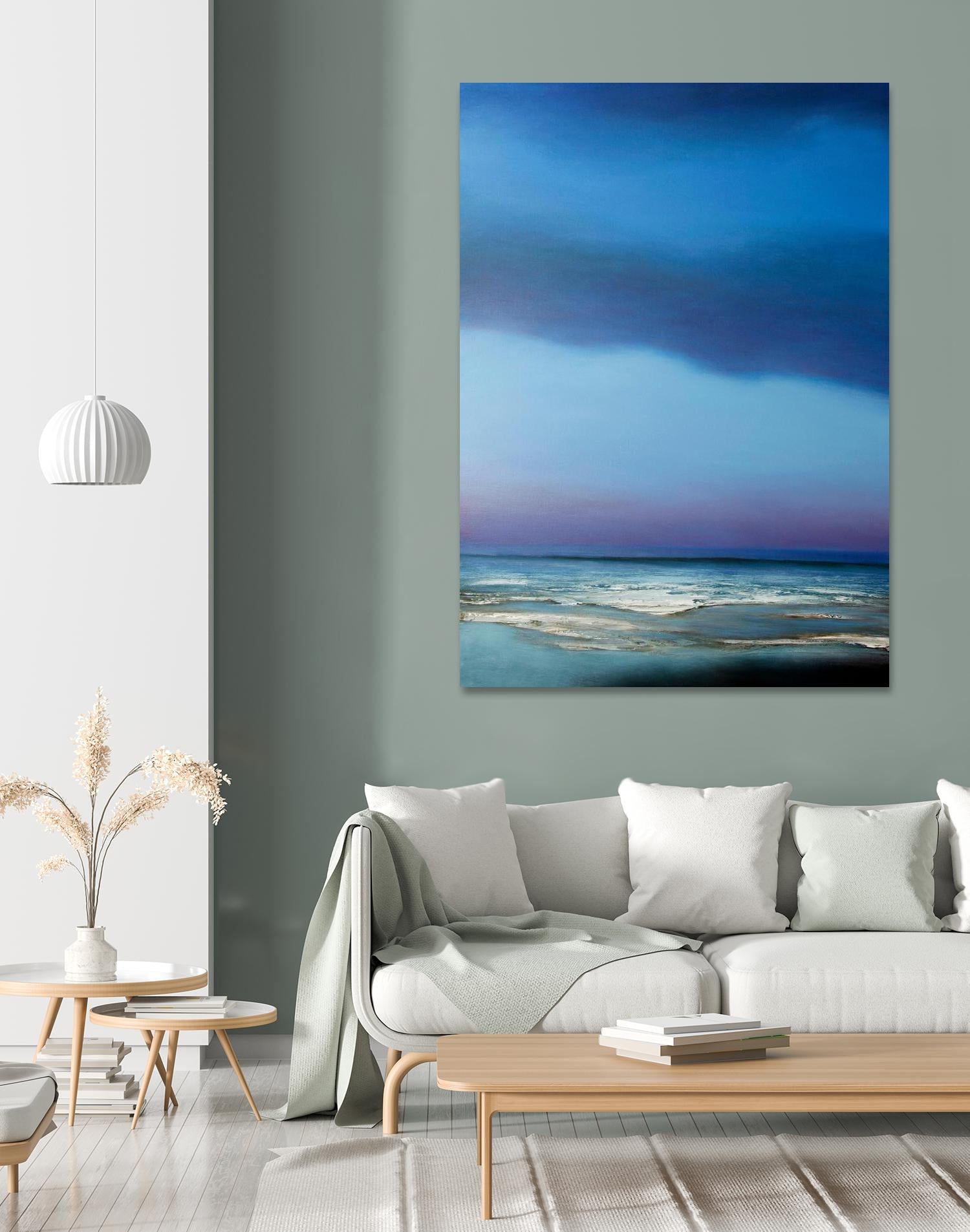 Blue Symphony by Michael Mote on GIANT ART - blue coastal, landscapes, beaches, ocean