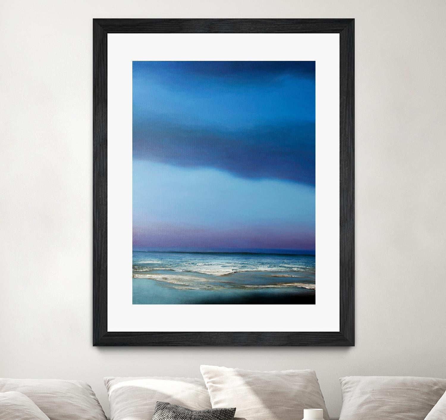 Blue Symphony by Michael Mote on GIANT ART - blue coastal, landscapes, beaches, ocean