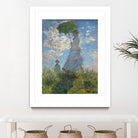 Woman with a Parasol - Madame Monet and Her Son, 1875 by Claude Monet on GIANT ART - masters museum