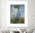 Woman with a Parasol - Madame Monet and Her Son, 1875 by Claude Monet on GIANT ART - masters museum