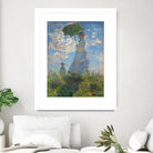 Woman with a Parasol - Madame Monet and Her Son, 1875 by Claude Monet on GIANT ART - masters museum