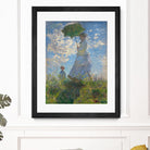 Woman with a Parasol - Madame Monet and Her Son, 1875 by Claude Monet on GIANT ART - masters museum