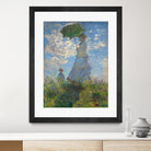 Woman with a Parasol - Madame Monet and Her Son, 1875 by Claude Monet on GIANT ART - masters museum