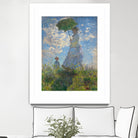 Woman with a Parasol - Madame Monet and Her Son, 1875 by Claude Monet on GIANT ART - masters museum