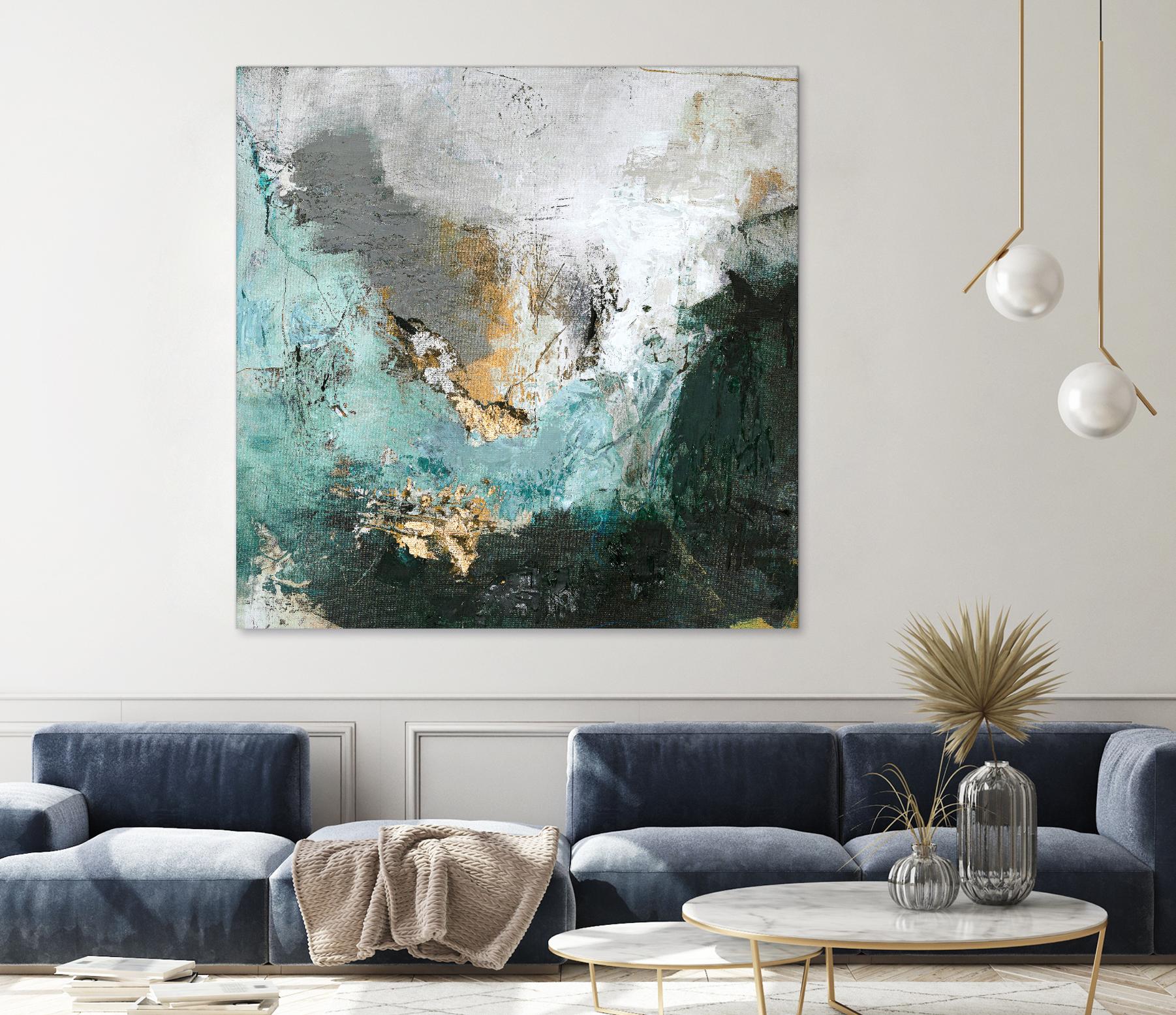 Arctic Green by Design Fabrikken on GIANT ART - multi abstracts