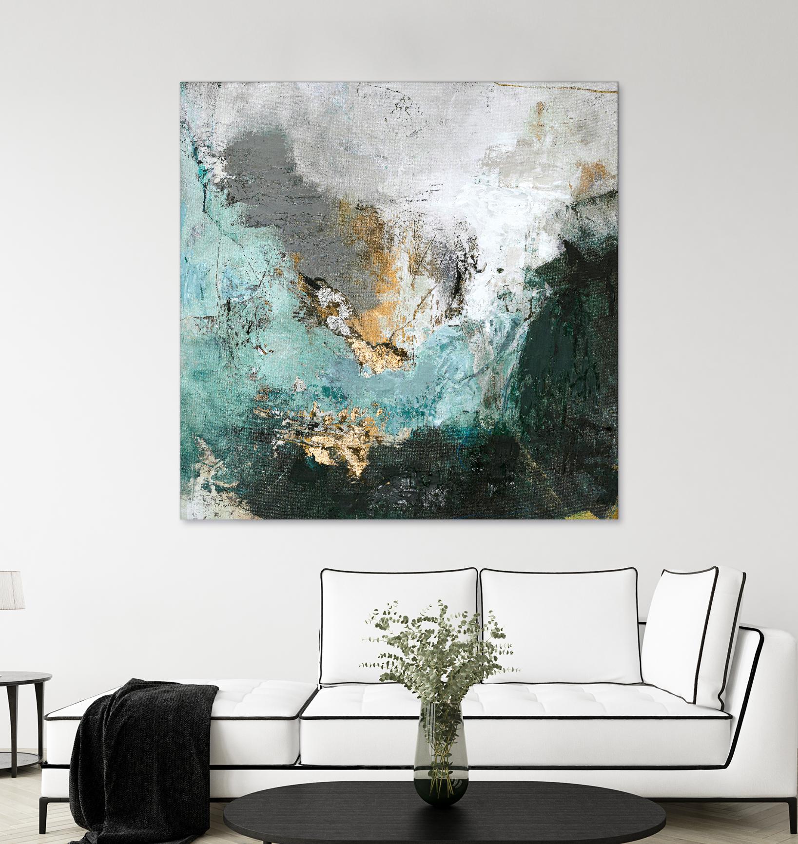 Arctic Green by Design Fabrikken on GIANT ART - multi abstracts
