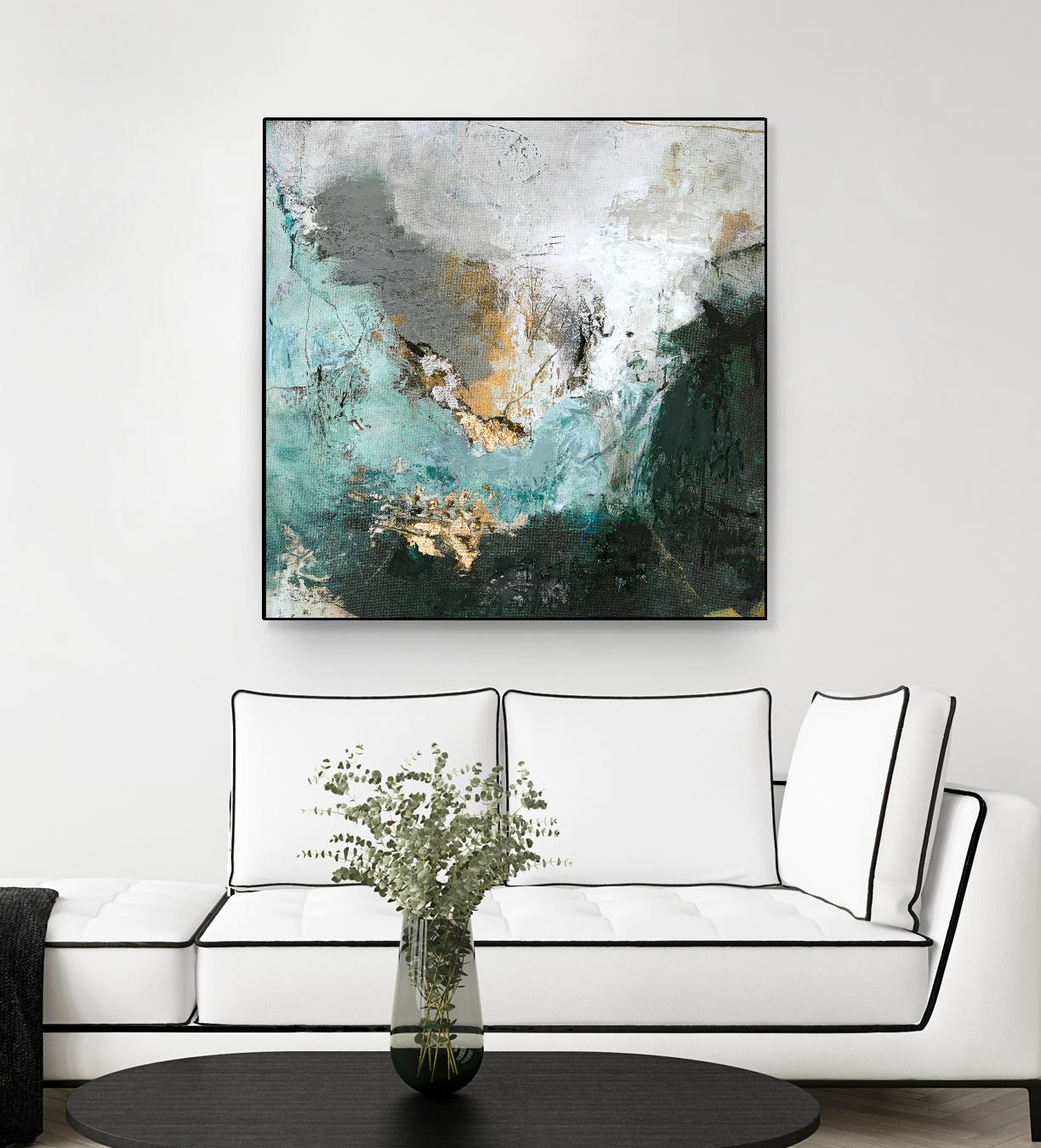 Arctic Green by Design Fabrikken on GIANT ART - multi abstracts
