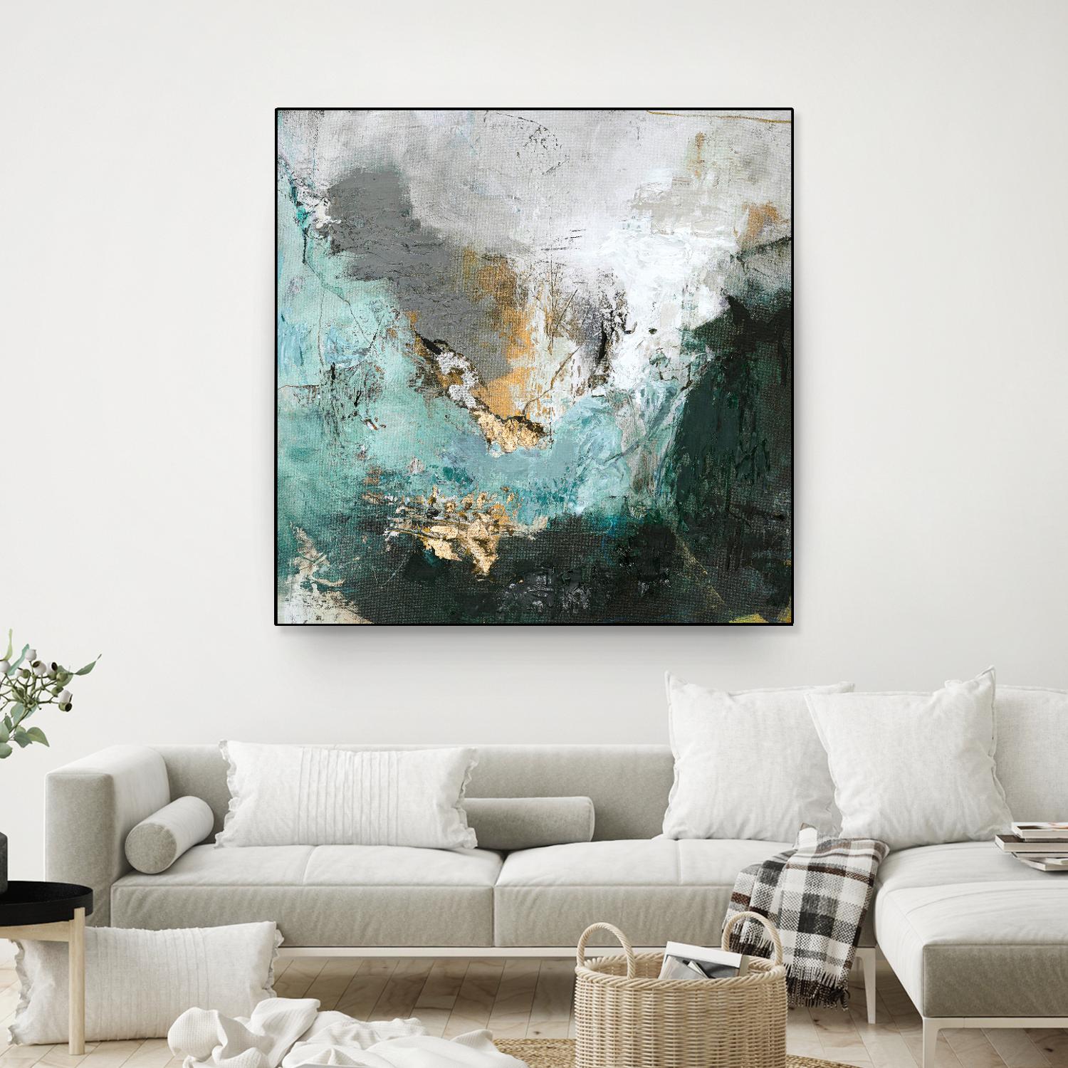 Arctic Green by Design Fabrikken on GIANT ART - multi abstracts