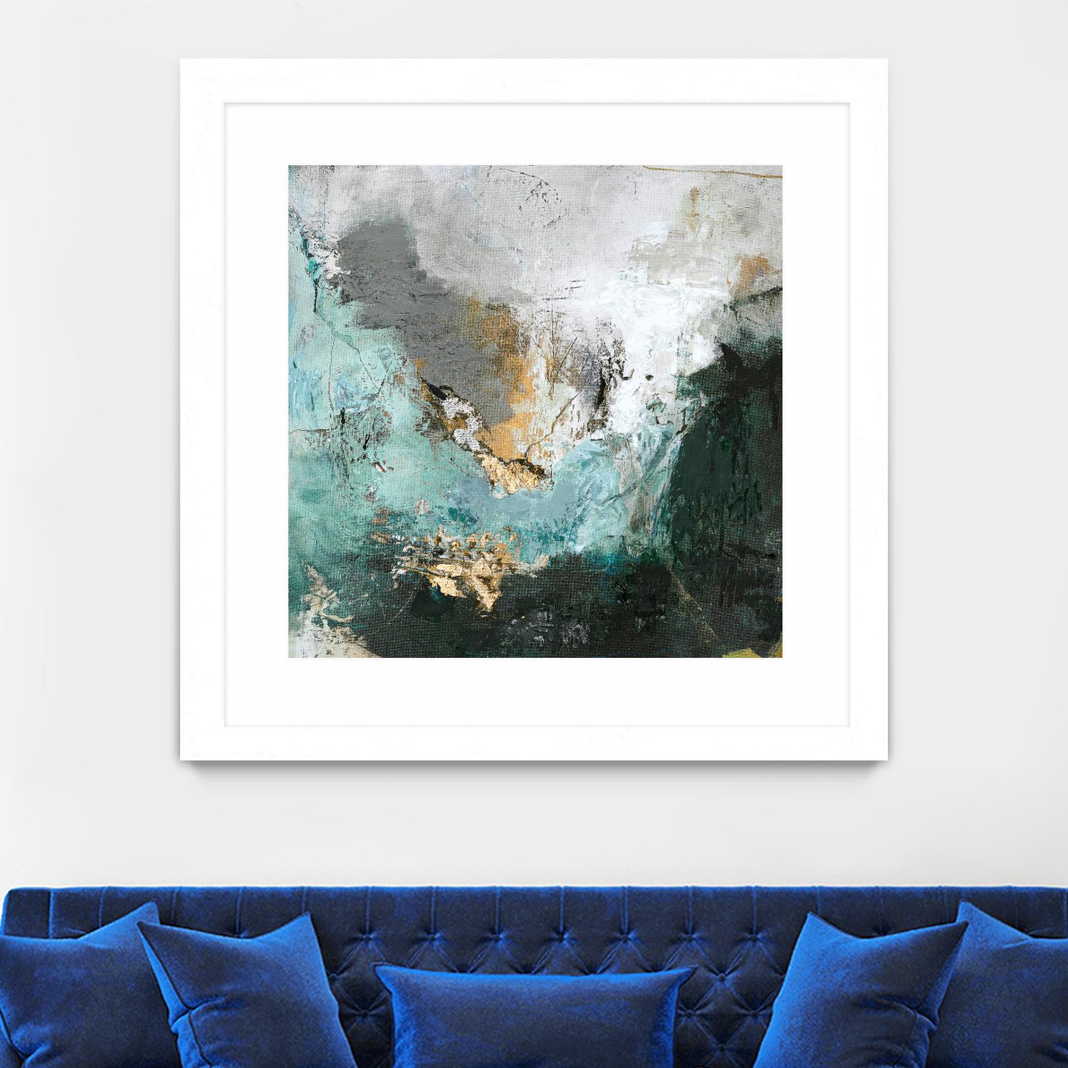 Arctic Green by Design Fabrikken on GIANT ART - multi abstracts